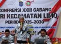 Konfercab Limo 2025: Ketua PGRI Depok Titip Pesan Amanah dan Kebersamaan