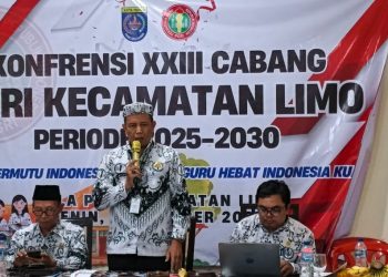 Konfercab Limo 2025: Ketua PGRI Depok Titip Pesan Amanah dan Kebersamaan