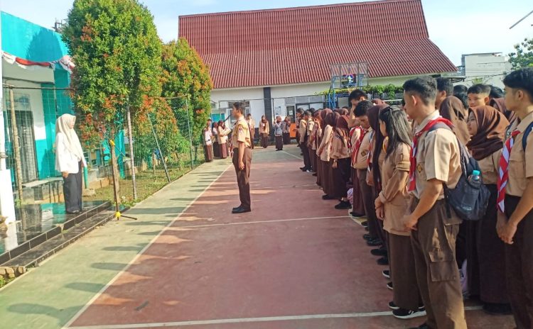 SMKN 3 Depok Tanamkan Jiwa Kepemimpinan Lewat LDKS Tiga Hari