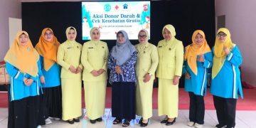GOW Kota Depok Gelar Donor Darah dan Cek Kesehatan Gratis Bersama PMI dan Klinik Erenza