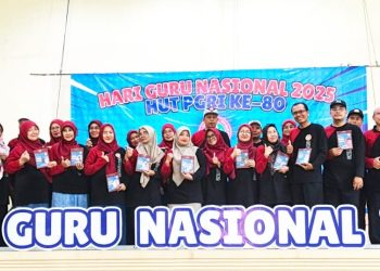 PGRI Cipayung Kompak ! Puncak HGN dan HUT PGRI ke-80 Apresiasi Purna Bakti dan Kreativitas Guru