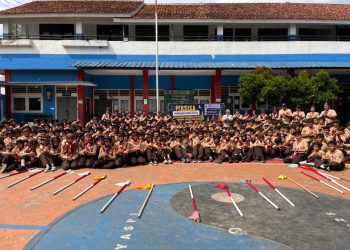 Perjusa SDI Plus Darul Ulum Depok Bentuk Karakter Pramuka dan Edukasi Kesiapsiagaan Bencana