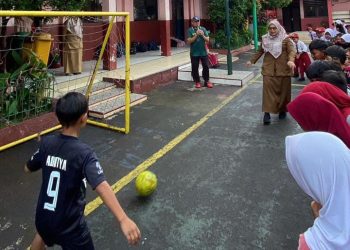 Class Meeting Futsal Meriahkan Akhir Semester di SDN Pangkalan Jati 1