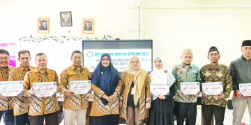 102 Kepala Sekolah SMP Swasta Depok Galang Rp183 Juta untuk Korban Bencana Sumatera