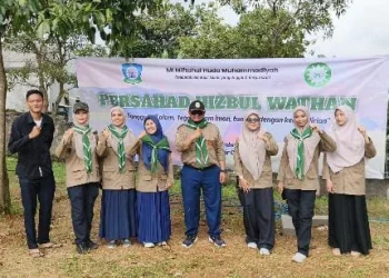 Siswa MI Miftahul Huda Muhammadiyah Ikuti Persahad Hizbul Wathan 2025