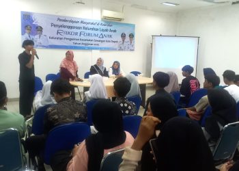 Regenerasi Forum Anak, 35 Pelajar di Kelurahan Pengasinan Bentuk Pengurus Periode 2025–2028