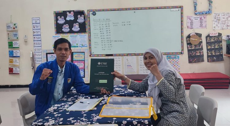 Dukung GATI, Wakil Ketua KNPI Kota Depok Turun Langsung Dampingi Pendidikan Anak