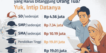Berapa Besaran Pengeluaran Biaya Pendidikan yang Harus Ditanggung Orang Tua? Yuk, Intip Datanya