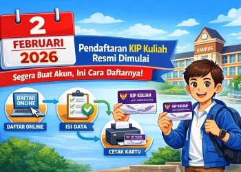 2 Februari 2026, Pendaftaran KIP Kuliah Resmi Dimulai, Segera Buat Akun, Ini Cara Daftarnya