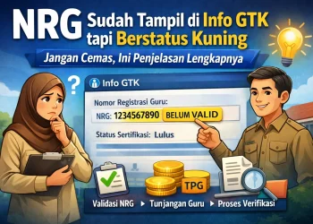 NRG Sudah Tampil di Info GTK tapi Berstatus Kuning, Jangan Cemas, Ini Penjelasan Lengkapnya