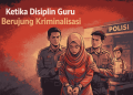 Ketika Disiplin Guru Berujung Kriminalisasi