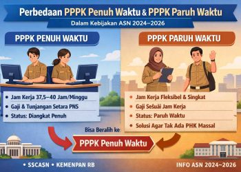 Mengenal PPPK Penuh Waktu dan PPPK Paruh Waktu, Ini Perbedaannya