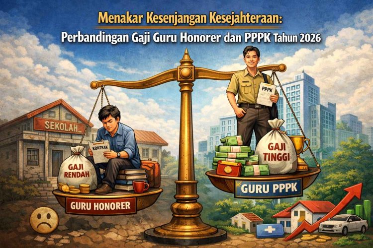 Menakar Kesenjangan Kesejahteraan: Perbandingan Gaji Guru Honorer dan PPPK Tahun 2026
