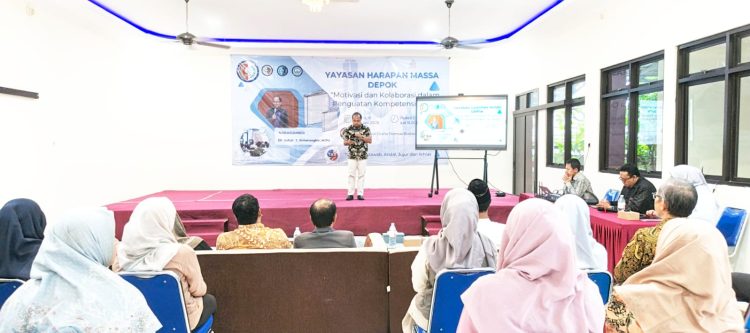 Harmas Depok Perkuat Kompetensi Guru Lewat Workshop Motivasi dan Kolaborasi