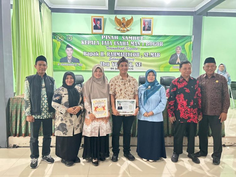 MAN 1 Bogor Gelar Lepas Sambut Kepala Tata Usaha