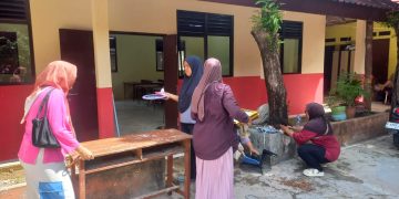 Sambut Semester II, SDN Pondok Petir 01 Bersih-Bersih dan Tata Ruang Baru Hasil Rehab