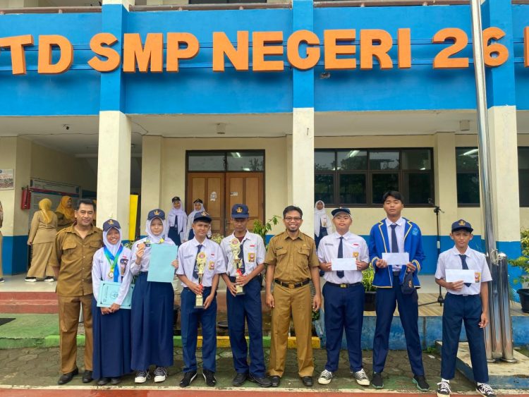 Sertijab OSIS SMPN 26 Depok Warnai Awal Semester Genap 2026
