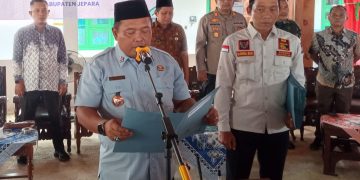 Pelantikan 14 RT dan 4 RW Desa Sowan Lor Jepara, Camat Kedung Apresiasi Demokrasi Hingga Tingkat Terbawah