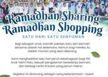 Perantara Kasih Indonesia Gelar Ramadhan Sharing & Shopping, Ajak Donasi untuk Anak Yatim