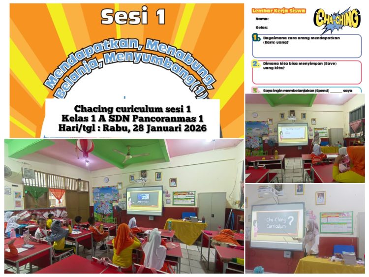 SDN Pancoran Mas 1 Depok Terapkan Cha-Ching Curriculum untuk Tingkatkan Literasi Keuangan Siswa