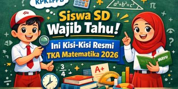 Siswa SD Wajib Tahu! Ini Kisi-Kisi Resmi TKA Matematika 2026