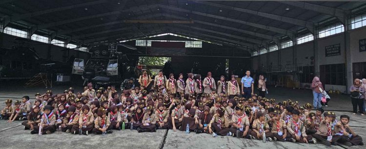 Pramuka SDN Curug 03 Gelar Persari dan Perjusa