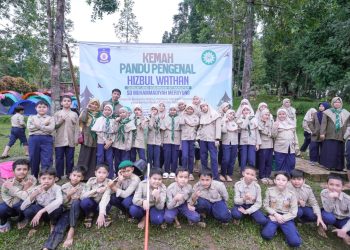 Kemah Hizbul Wathan Jadi Sarana Pembinaan Karakter Siswa SD Muhammadiyah Meruyung
