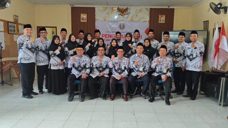 Usai Dilantik, Pengurus PGRI Kecamatan Sawangan Ikuti Orientasi Kepengurusan