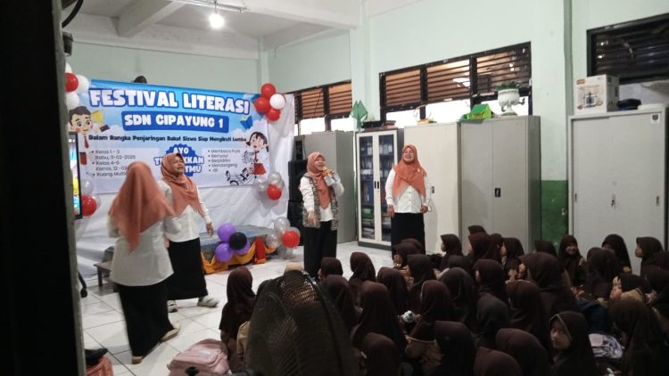 SDN Cipayung 1 Ciptakan Panggung Literasi untuk Asah Bakat dan Kepercayaan Diri Siswa