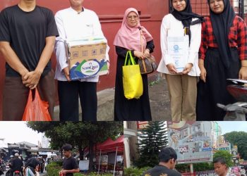 SMK Tirtajaya Berbagi Takjil, Tebar Kepedulian di Bulan Ramadhan