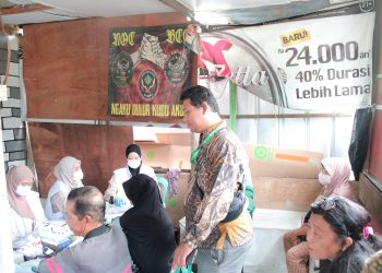 Kolaborasi Sosial, BAZNAS Kabupaten Bogor dan NOC Layani Cek Kesehatan Gratis