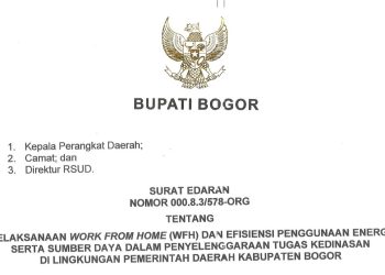 Resmi! ASN Bogor WFH Setiap Jumat, Pemkab Pastikan Layanan Publik Tetap Berjalan
