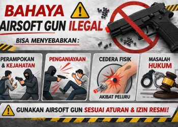 Polri dan King Shooting Club Grup Sosialisasi Bahaya Airsoft Gun Ilegal