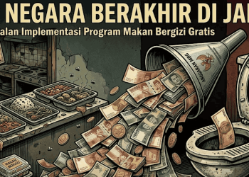 Ketika Uang Negara Berakhir di Jamban melalui Program Makan Bergizi Gratis