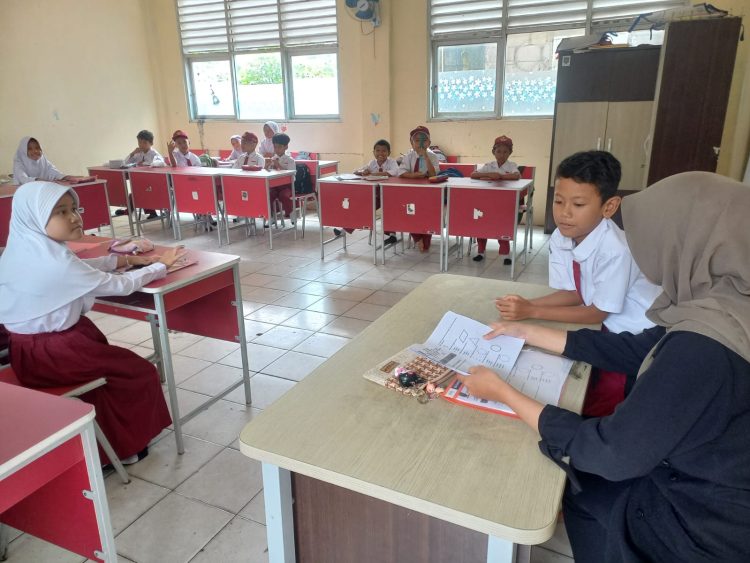 Ratusan Siswa SDN Bedahan 03 Ikuti Pekan Ulangan Semester Genap