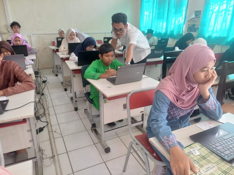  81 Siswa Kelas 6 SDN Kedaung Ikuti Gladi Resik Tes Kemampuan Akademik