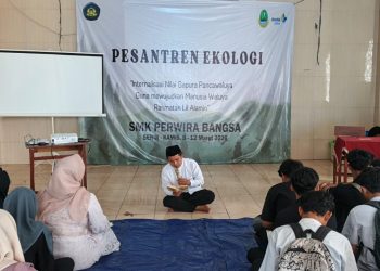 Pesantren Ekologi Ramadhan, SMK Perwira Bangsa Tanamkan Kepedulian Lingkungan