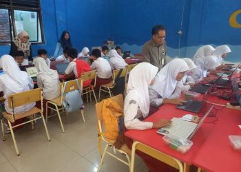 83 Siswa SDN Duren Seribu 01 Depok Ikuti Gladi Bersih TKA, Sempat Terkendala Server