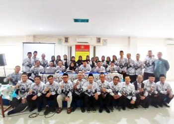 Pengurus PGRI Kota Depok Gelar Rakor Bahas Program dan Transparansi Keuangan