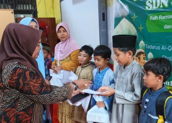 SDN Sukamaju 6 Santuni 24 Anak Yatim Piatu dan 77 Siswa Dhuafa
