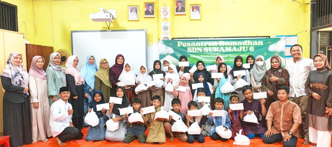 SDN Sukamaju 6 Santuni 24 Anak Yatim Piatu dan 77 Siswa Dhuafa