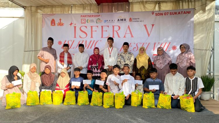 SDN Sukatani 7 Tutup Pesantren Kilat dengan Islamic Festival Ramadan V
