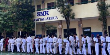 Awal Masuk Sekolah, SMP Islamiyah Serua Gelar Halalbihalal Penuh Kebersamaan