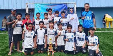 Tampil Solid hingga Partai Puncak, SDN RRI Cisalak Juara Mini Soccer Sukmajaya 2026