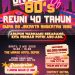 Reuni 40 Tahun, Alumni SMA Negeri 28 Jakarta Angkatan 1986 Siap Nostalgia Lewat “Diversity Of 80’s”