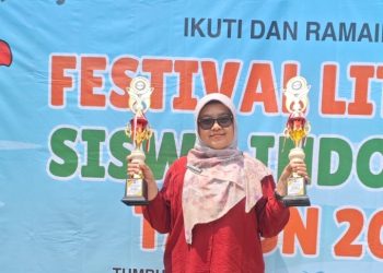 Dua Siswa SDN Pasir Putih 03 Raih Juara 1 Felsi Tingkat Kecamatan Sawangan