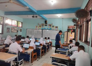 TKA SMPN 11 Depok Berjalan Lancar, 581 Siswa Ikuti Ujian hingga Hari Keempat
