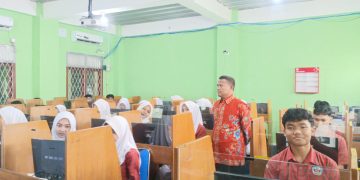 TKA Berjalan Lancar, 151 Siswa SMP Islamiyah Serua Bidik Hasil Optimal
