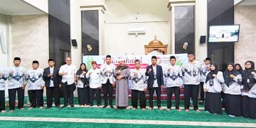 Halalbihalal PGRI Kecamatan Limo, Momentum Perkuat Kebersamaan dan Komitmen Pendidikan