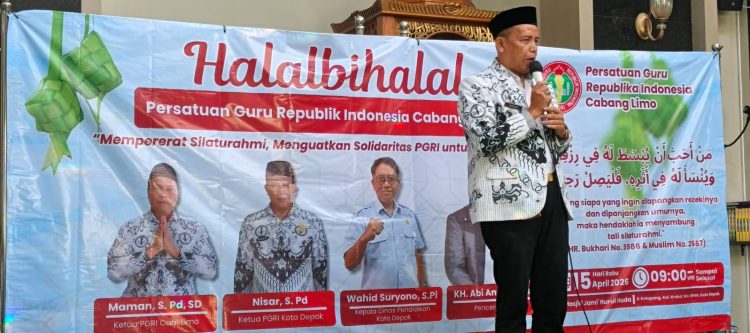 Ketua PGRI Depok Ingatkan Makna Silaturahmi dan Konsistensi Ibadah